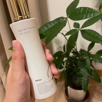 スカルプローション/Rintor/頭皮ローションを使ったクチコミ(1枚目)