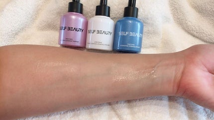 ユニコーン オーロラエッセンスプライマー/SELF BEAUTY/美容液を使ったクチコミ(5枚目)
