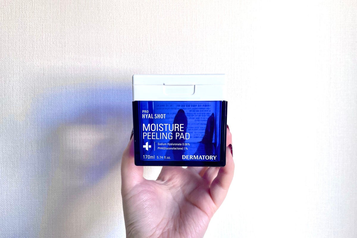 プロヒアルショット モイスチャーピーリングパッド/Dermatory/トナーパッドを使ったクチコミ(1枚目)
