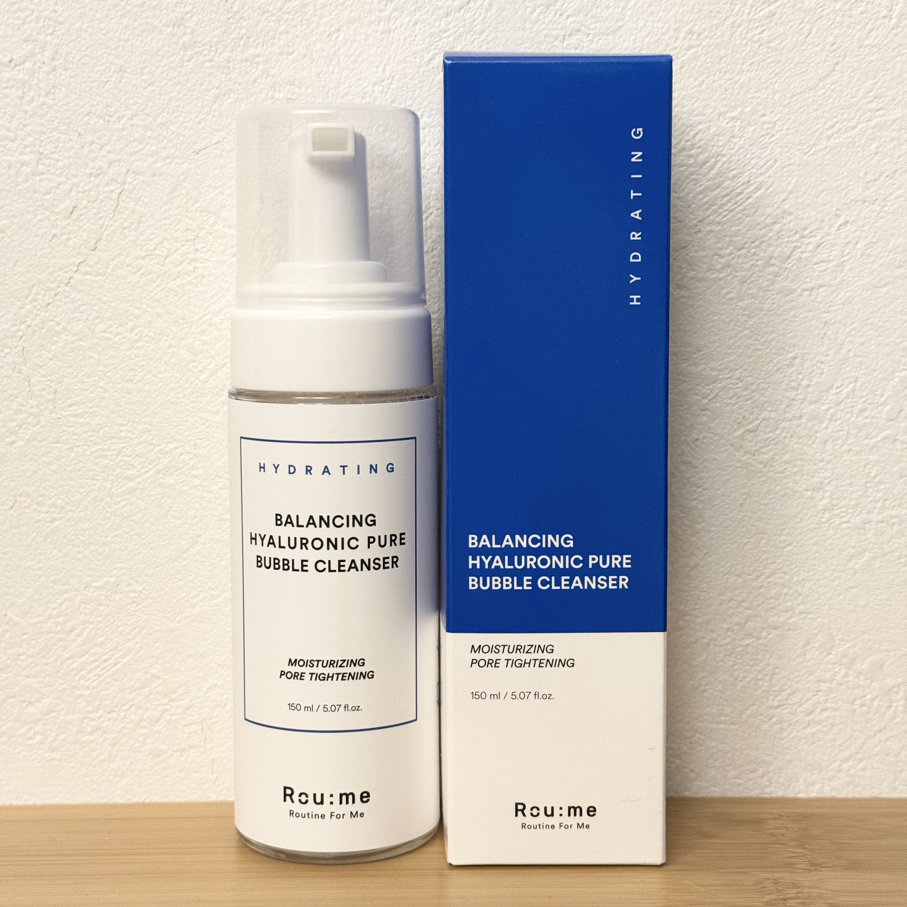 バランシングヒアルロニックピュアバブルクレンザー / Roume