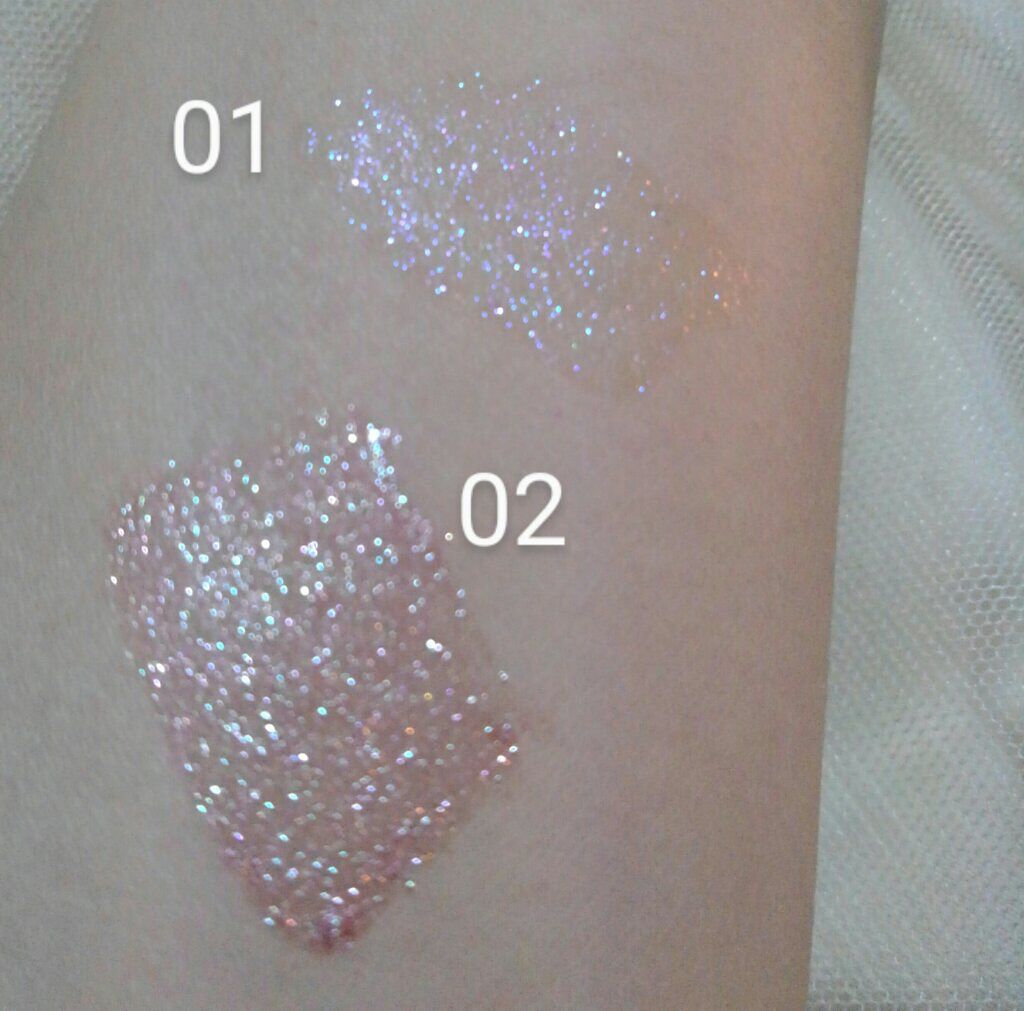 リキッドアイカラー 01 スパークリング ダイアモンド/AC MAKEUP/リキッドアイシャドウを使ったクチコミ（3枚目）