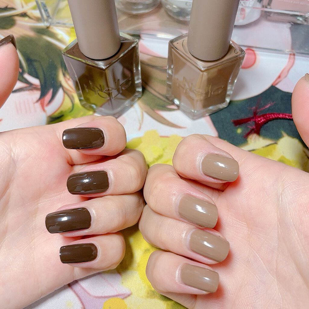 ネイルホリック 24_7 BE391（限定品）/ネイルホリック/マニキュアを使ったクチコミ（2枚目）