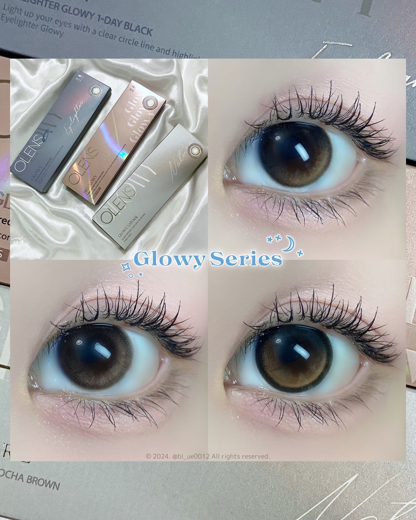 Glowy 1day/OLENS/ワンデー(1DAY)カラコンを使ったクチコミ(1枚目)