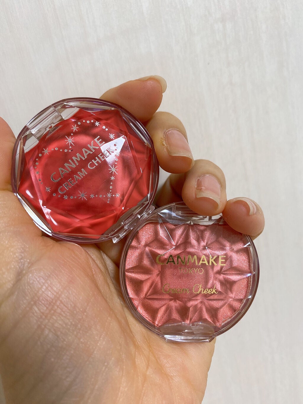 クリームチーク/キャンメイク/ジェル・クリームチークを使ったクチコミ(2枚目)