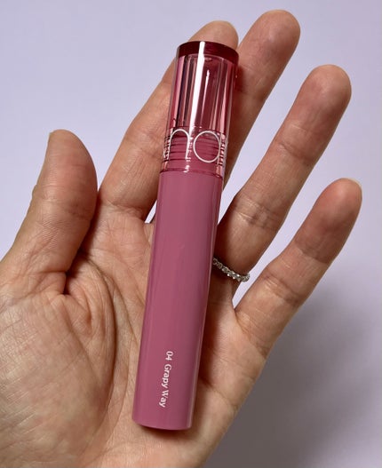 グラスティングカラーグロス/rom&nd/リップグロスを使ったクチコミ(8枚目)