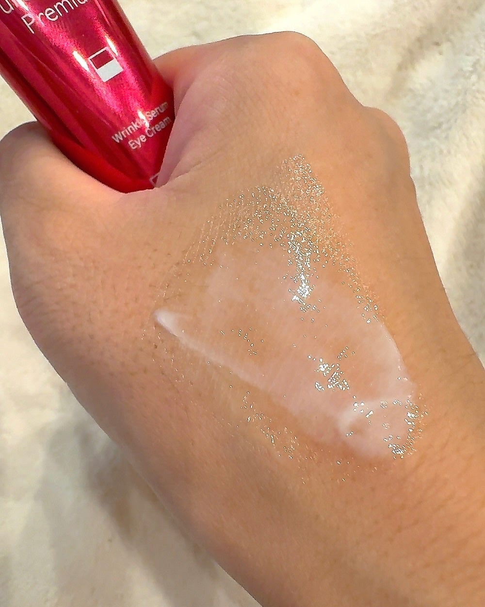 ピュア ナチュラル プレミアム リンクルセラム アイクリーム【医薬部外品】/pdc/アイケア・アイクリームを使ったクチコミ(4枚目)