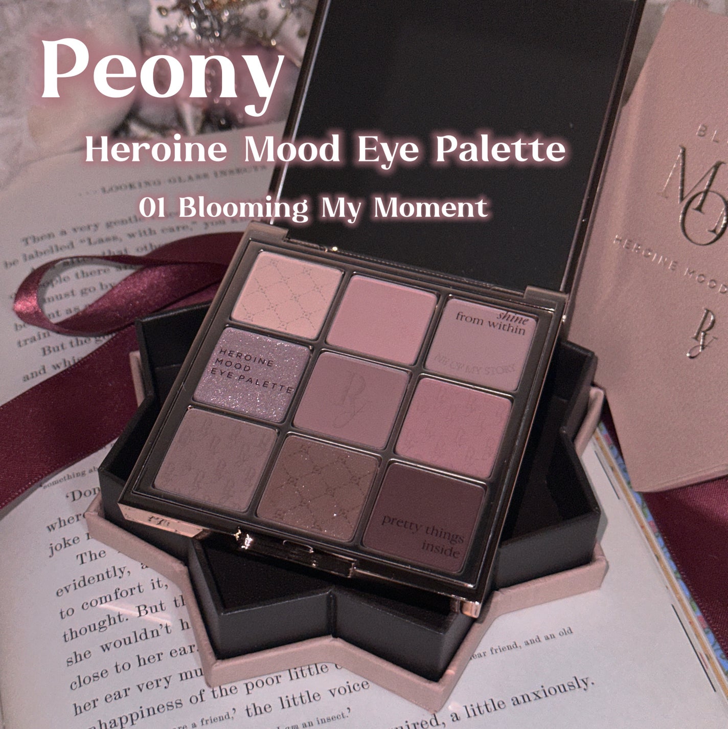 Heroine Mood Eye Palette/Peony/アイシャドウパレットを使ったクチコミ(2枚目)