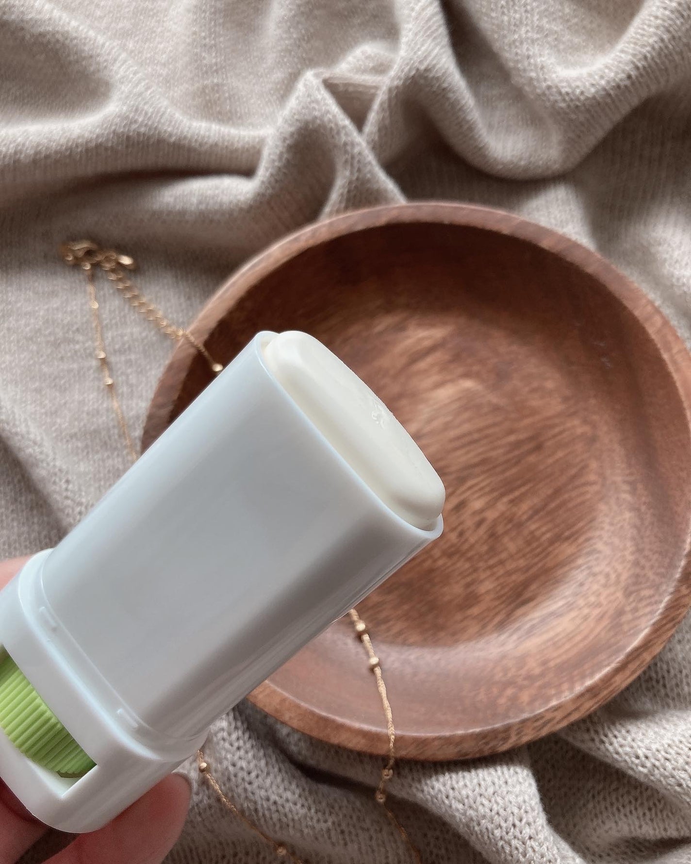 グリーンマイルドサンスティック SPF50+ PA++++/Dr.G/日焼け止めスティックを使ったクチコミ(2枚目)