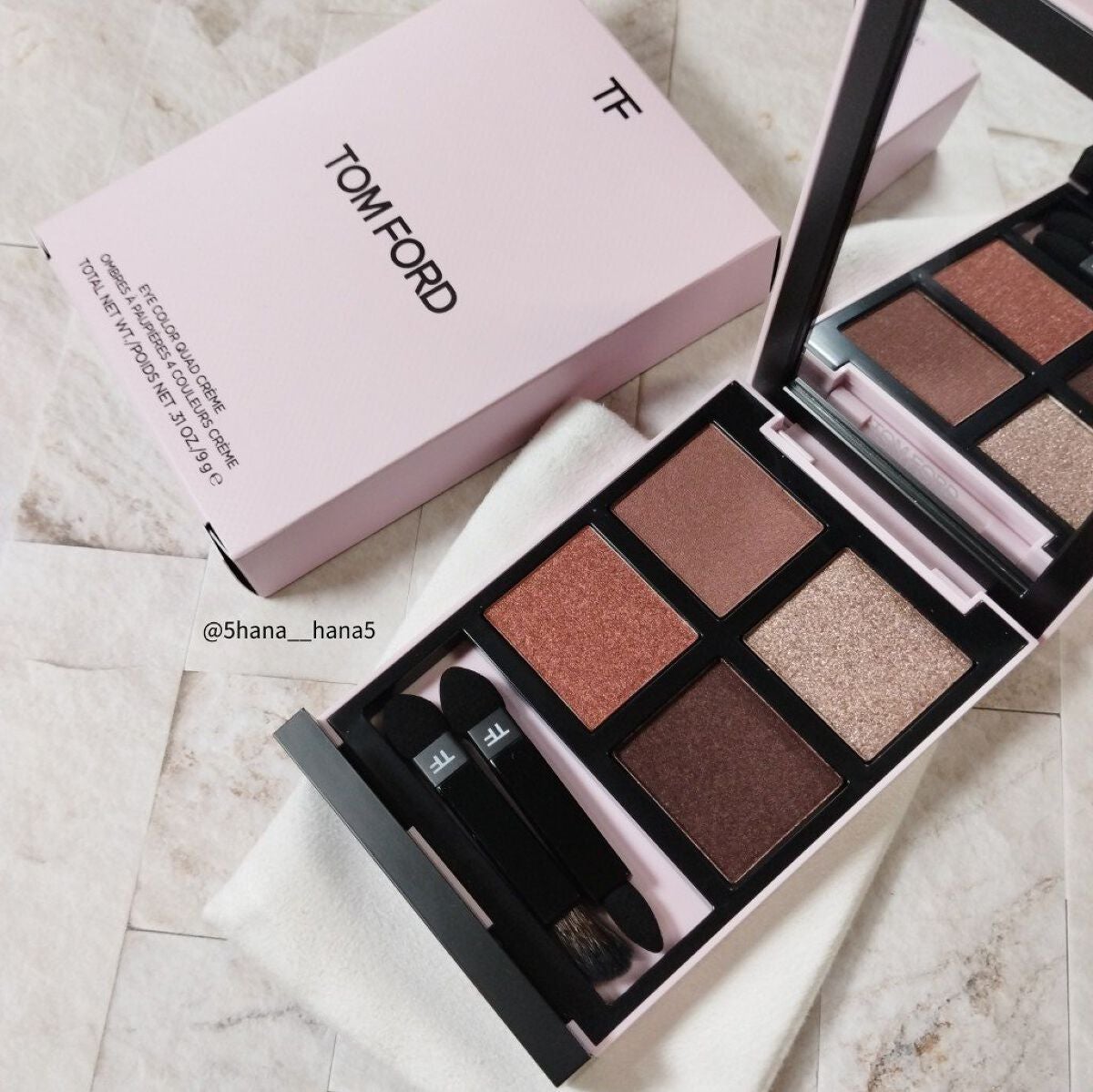 アイ カラー クォード/TOM FORD BEAUTY/アイシャドウパレットを使ったクチコミ(4枚目)