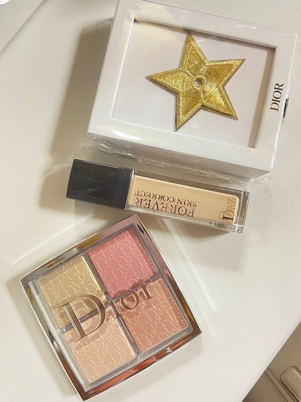 ディオール バックステージ フェイス グロウ パレット/Dior/ハイライトを使ったクチコミ(1枚目)