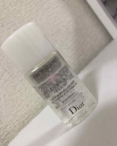 スノー ブライトニング エッセンスローション/Dior/化粧水を使ったクチコミ（1枚目）