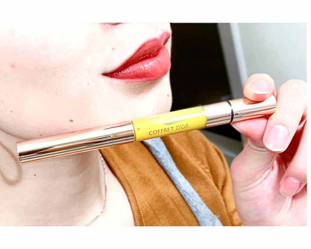 コントゥアリップデュオ/コフレドール/口紅を使ったクチコミ（1枚目）