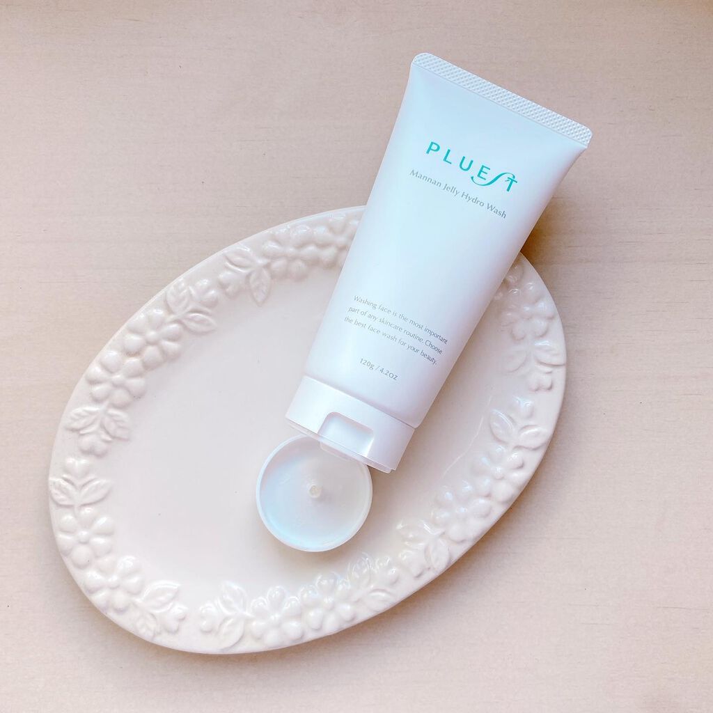 マンナンジェリーハイドロウォッシュ/PLUEST/洗顔料を使ったクチコミ(4枚目)
