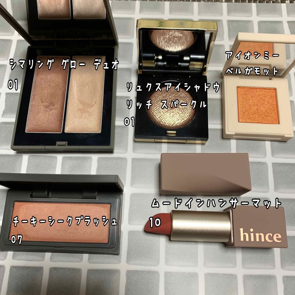 THREE シマリング グロー デュオ/THREE/クリームハイライトを使ったクチコミ（2枚目）