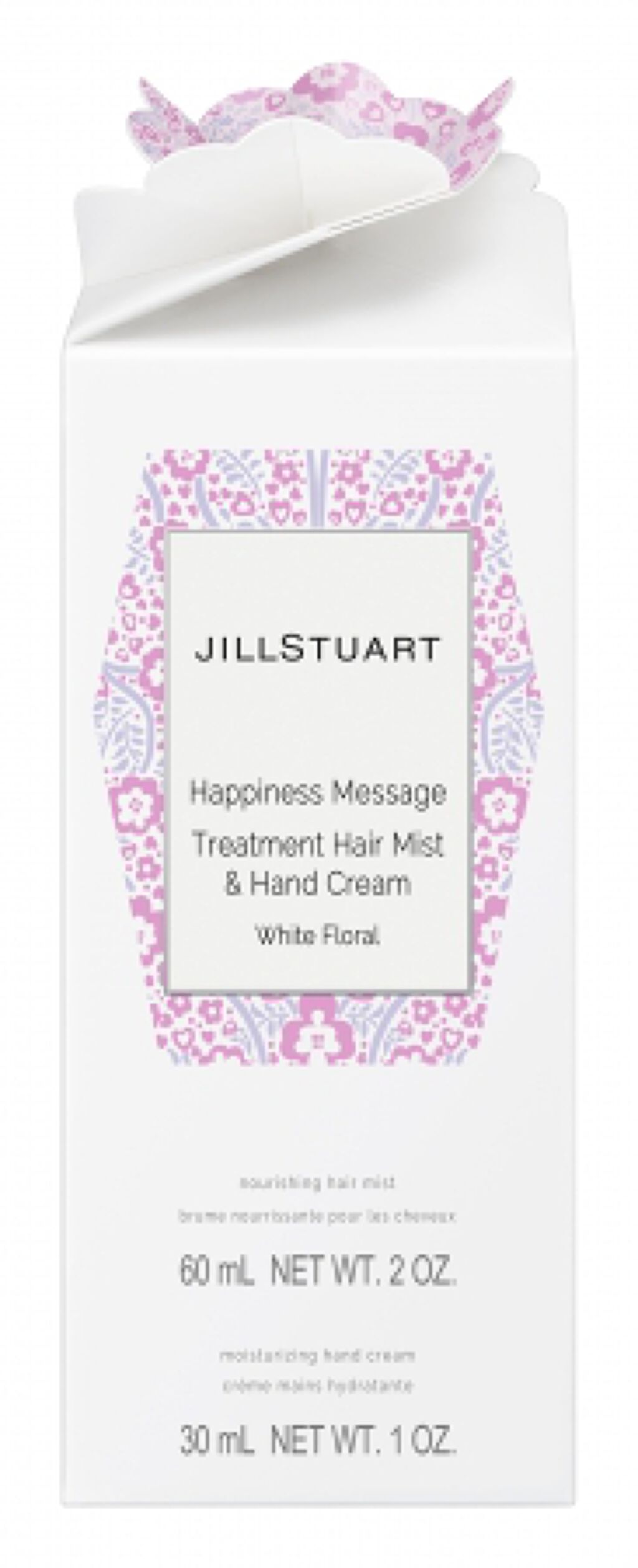 ハピネスメッセージ トリートメント へアミスト&ハンドクリーム ホワイトフローラル JILL STUART