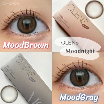 Moodnight 1day/OLENS/カラーコンタクトレンズを使ったクチコミ(1枚目)