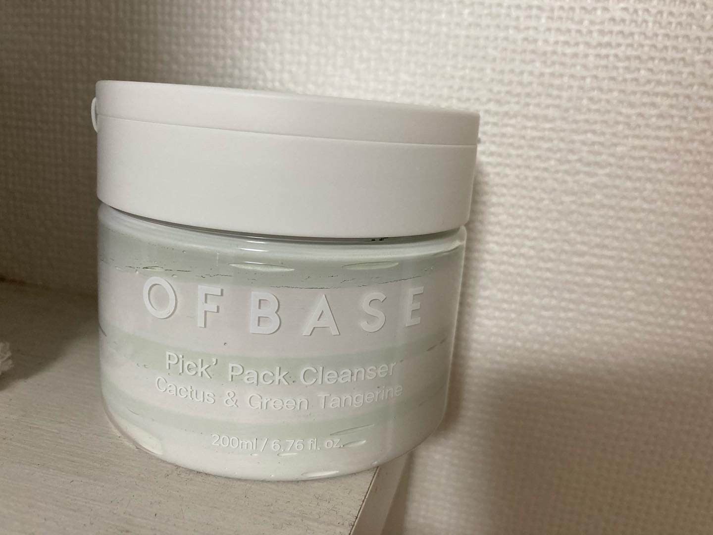 ピックパック クレンザー サボテン&青みかん/OFBASE/洗い流すパック・マスクを使ったクチコミ（1枚目）