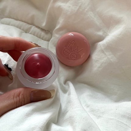 フィー リップアンドチーク ブラーリープリンポット/fwee/口紅を使ったクチコミ(2枚目)