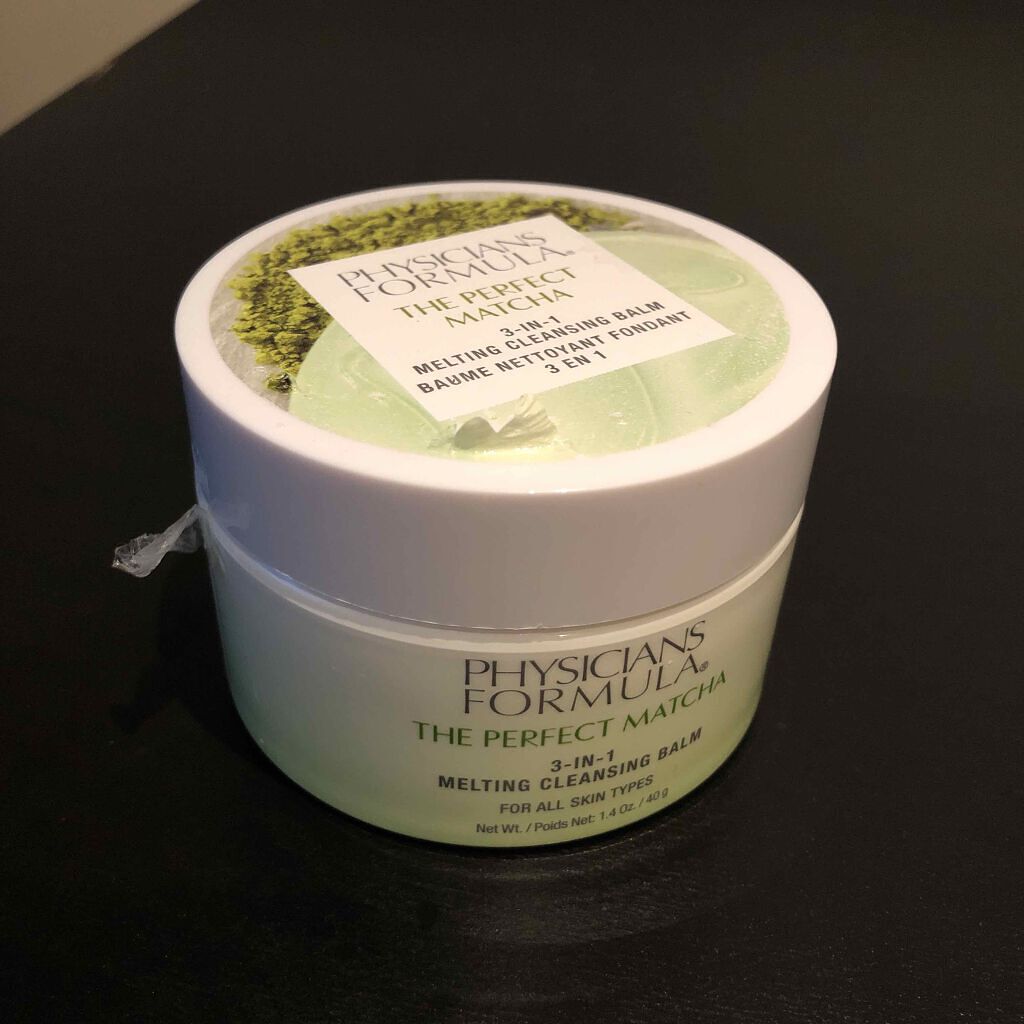 The Perfect Matcha 3-in-1 Melting Cleansing Balm/PHYSICIANS FORMULA/クレンジングバームを使ったクチコミ(1枚目)