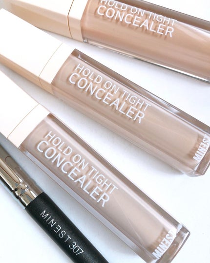 307ミニパンパンコンシーラーブラシ/MINEST/メイクブラシを使ったクチコミ(7枚目)