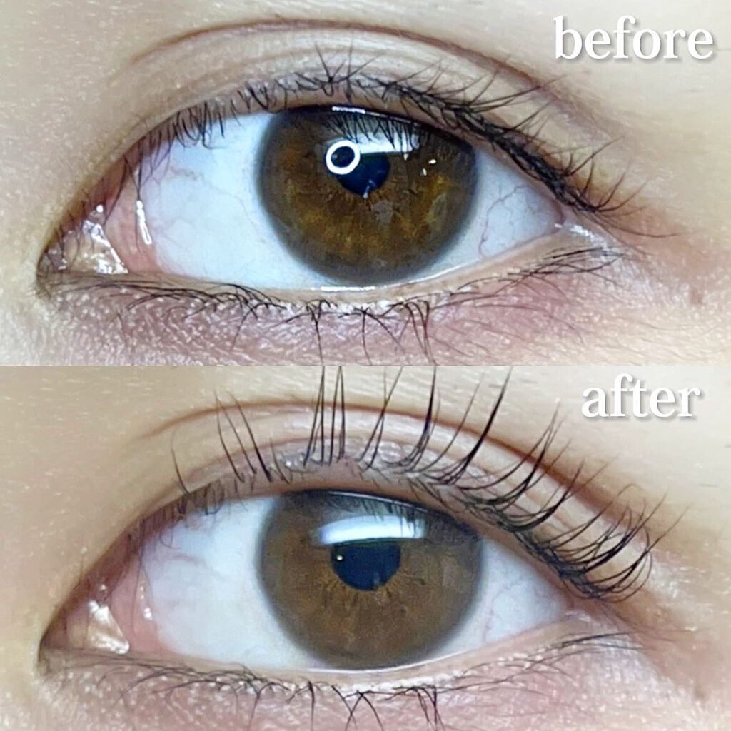 EYE2IN 低刺激 セルフプロ用 まつげパーマ 3種 セット/Qoo10/その他キットセットを使ったクチコミ（3枚目）