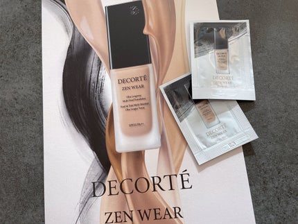 ゼン ウェア フルイド/DECORTÉ/リキッドファンデーションを使ったクチコミ(1枚目)