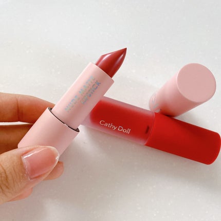 ヌードマットリップスティック/CathyDoll/口紅を使ったクチコミ(1枚目)