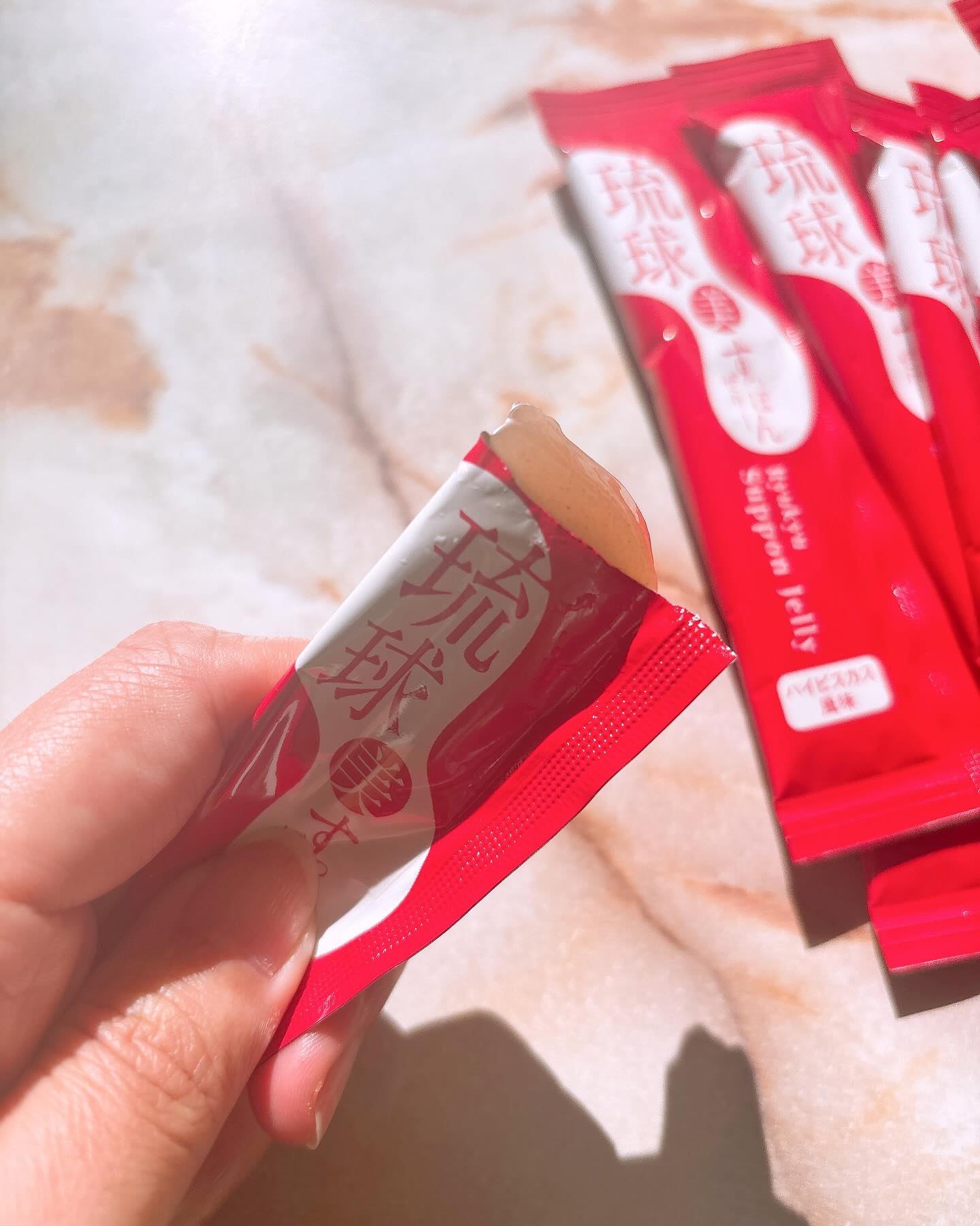 琉球 美・すっぽんぜりー/さぽらいふ/その他食品を使ったクチコミ（2枚目）