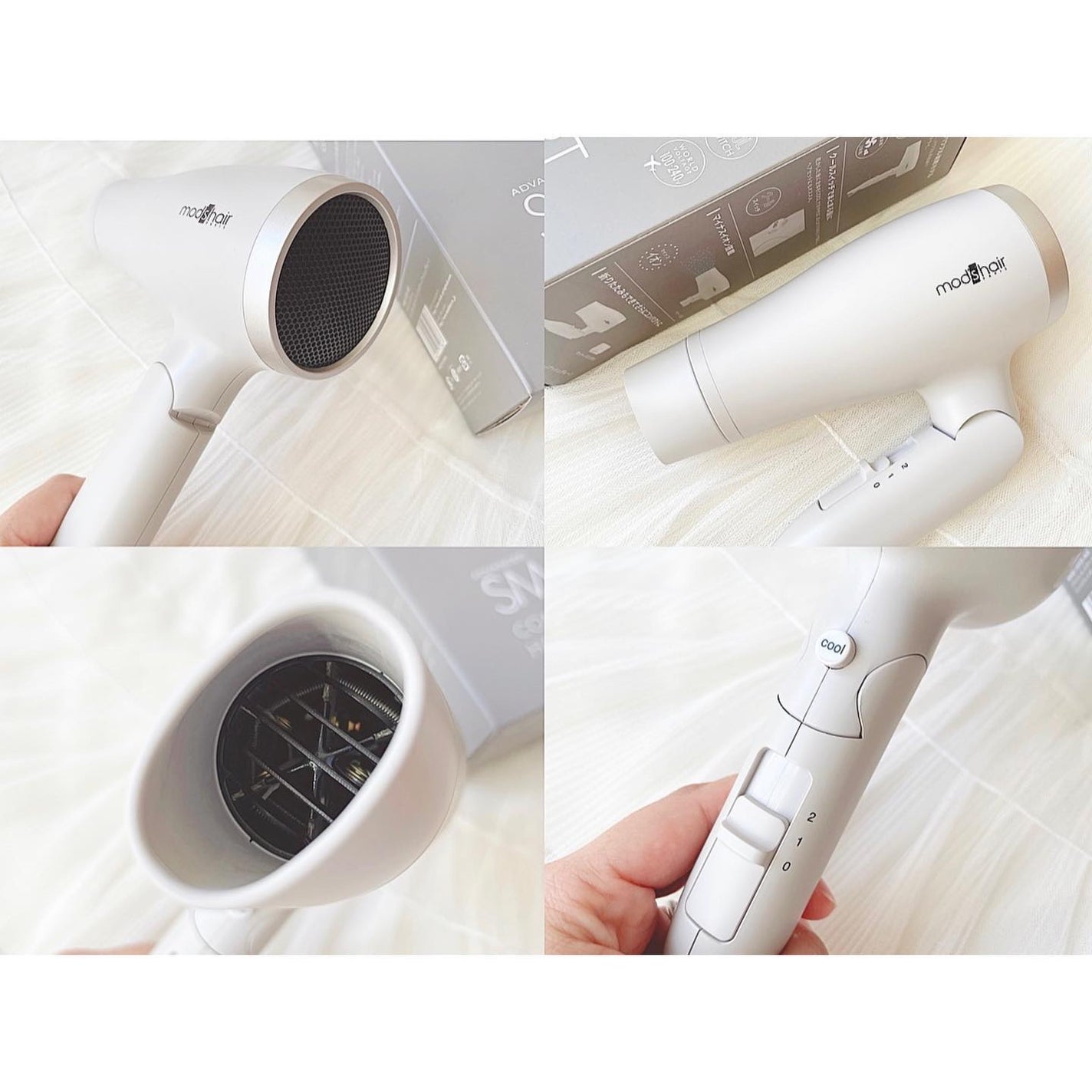 アドバンススマート コンパクトイオンヘアードライヤー/mod's hair/ドライヤーを使ったクチコミ(2枚目)