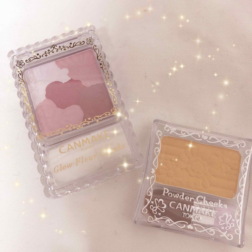 【旧品】パウダーチークス/キャンメイク/パウダーチークを使ったクチコミ（1枚目）