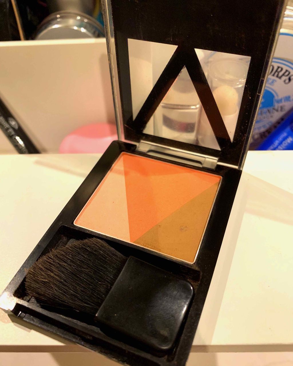 フェイスステュディオ Vフェイス ブラッシュ/MAYBELLINE NEW YORK/パウダーチークを使ったクチコミ(1枚目)