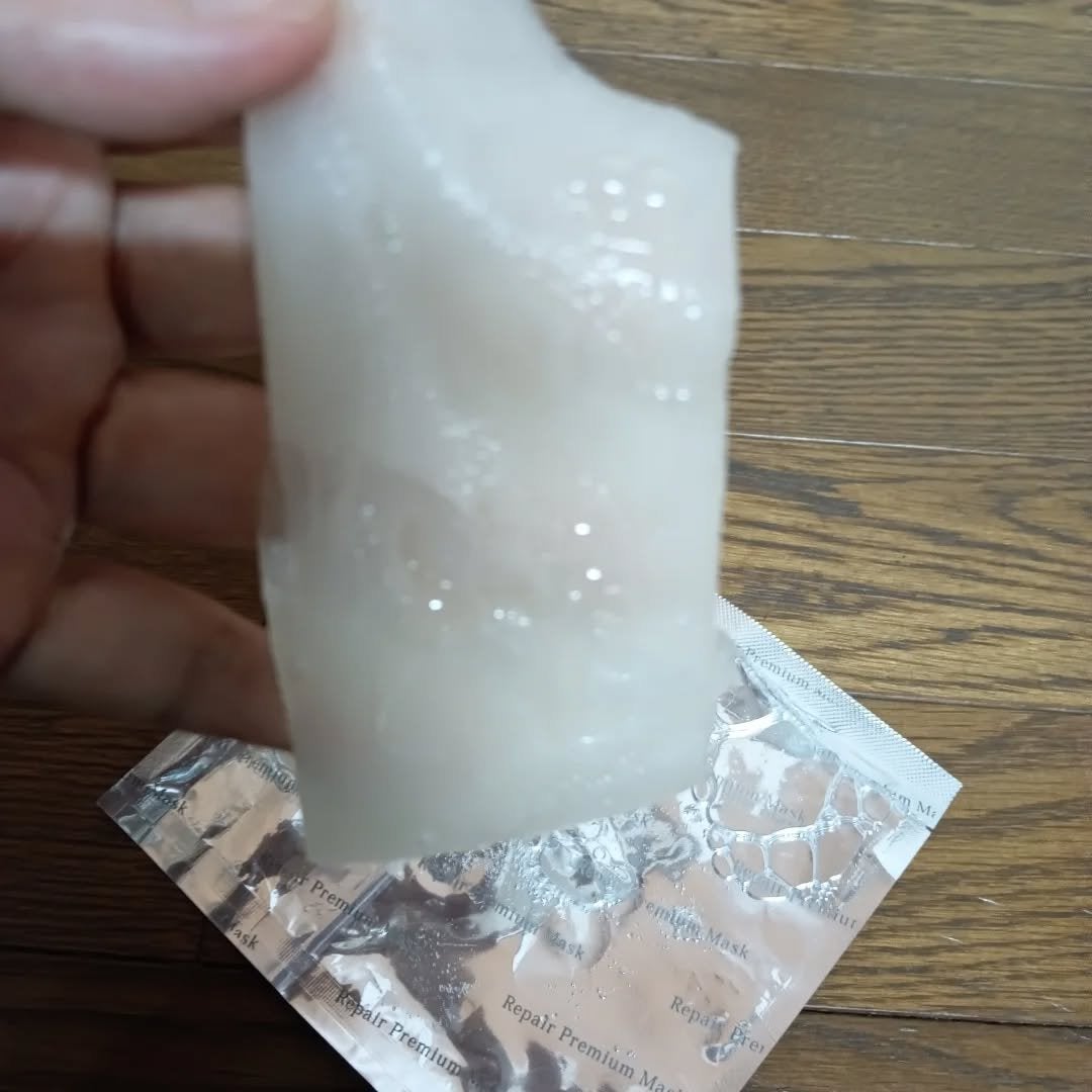 リソウ リペアプレミアムマスク/リソウコーポレーション/シートマスク・パックを使ったクチコミ(5枚目)