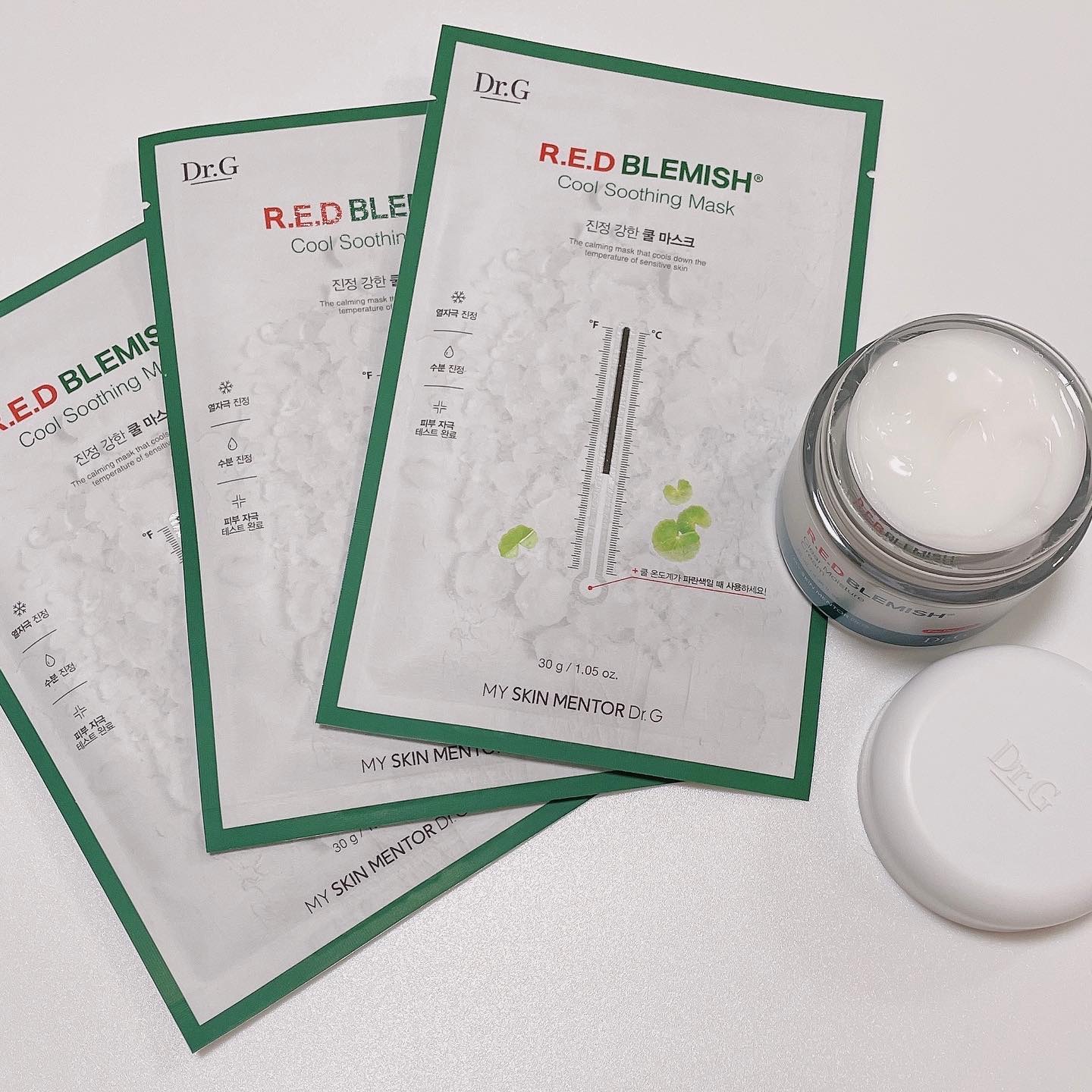 レッドブレミッシュ クールスージングマスク/Dr.G/シートマスク・パックを使ったクチコミ（1枚目）