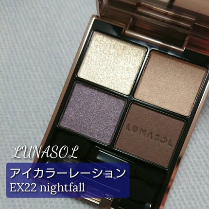 アイカラーレーション EX22 Nightfall(限定発売) / LUNASOL アイカラーレーション EX22 Nightfall(限定発売) / LUNASOL