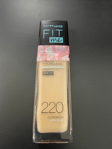 フィットミー リキッドファンデーション R 220/MAYBELLINE NEW YORK/リキッドファンデーションを使ったクチコミ（1枚目）