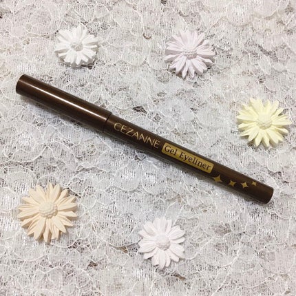 ジェルアイライナー/CEZANNE/ジェルアイライナーを使ったクチコミ(1枚目)