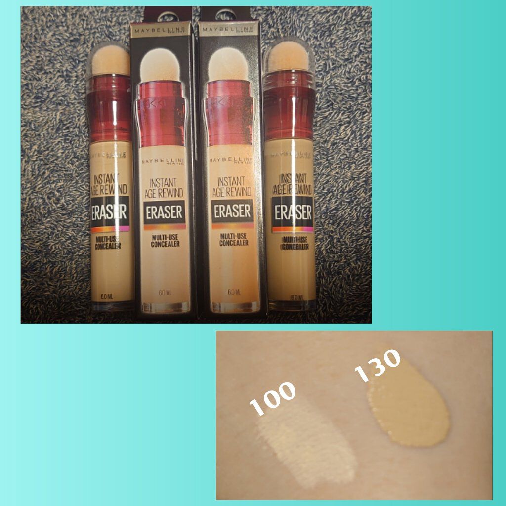 インスタント コンシーラー 130 やや暗めの肌色/MAYBELLINE NEW YORK/リキッドコンシーラーを使ったクチコミ（1枚目）