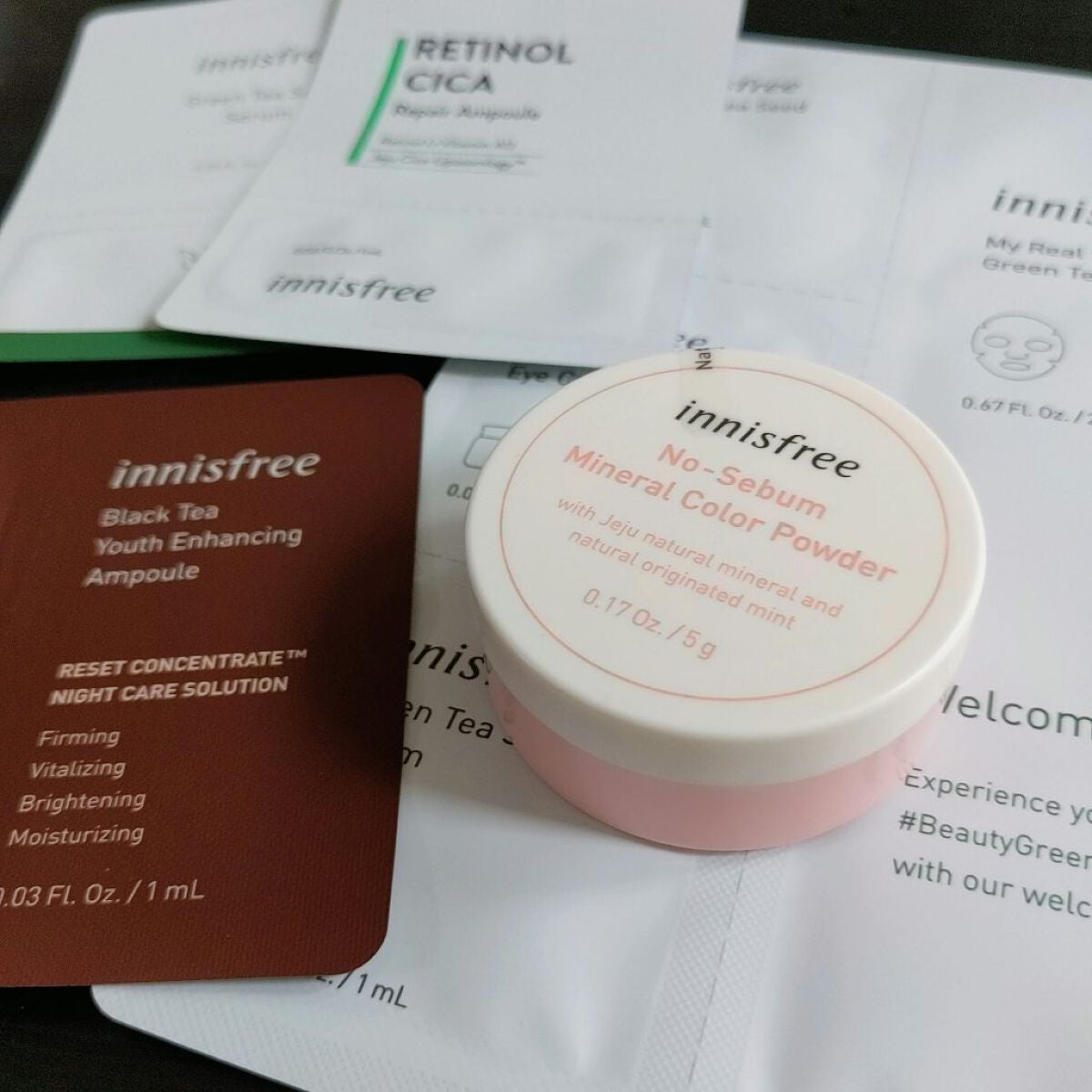 ノーセバム ミネラルカラーパウダー /innisfree/ルースパウダーを使ったクチコミ(1枚目)