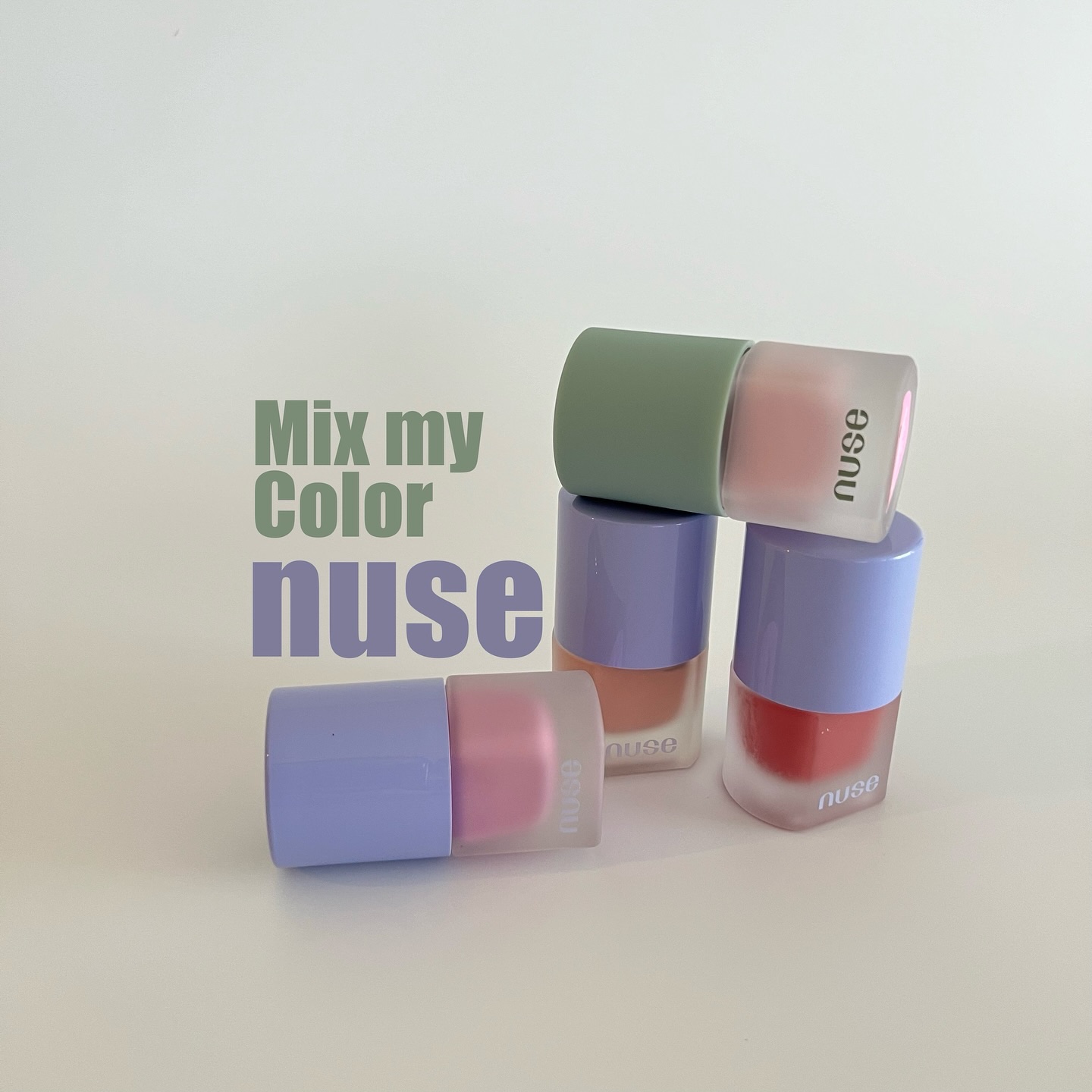 リキッドケアチーク 06 ミューリーボウル(muhly bowl)/nuse/リキッドチークを使ったクチコミ（1枚目）