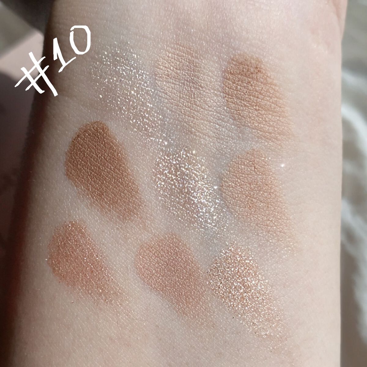 シャドウパレット 10 オータムブリーズ/dasique/アイシャドウパレットを使ったクチコミ（3枚目）