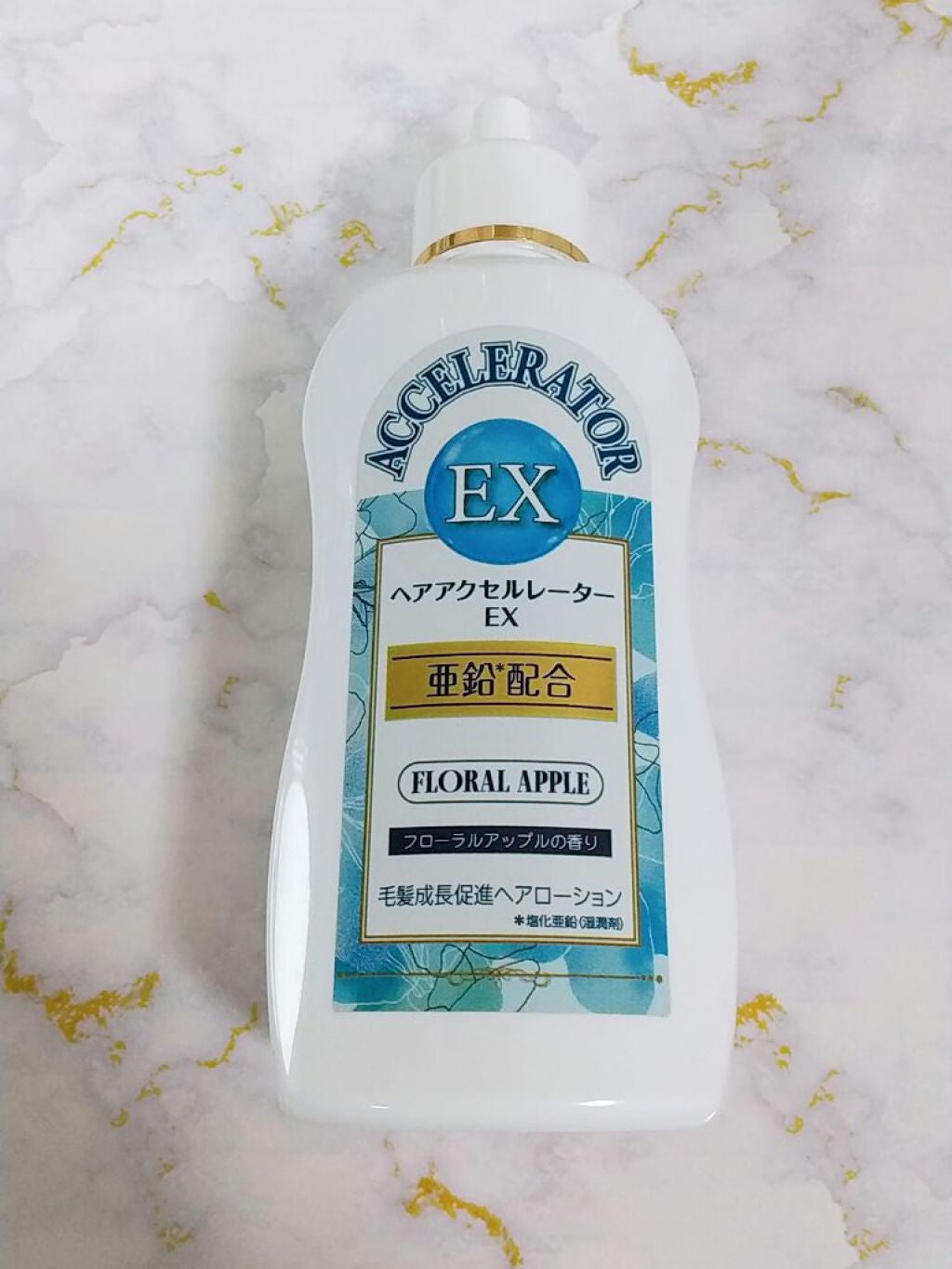 ヘアアクセルレーターEX フローラルアップルの香り/加美乃素本舗/頭皮ローションを使ったクチコミ(1枚目)