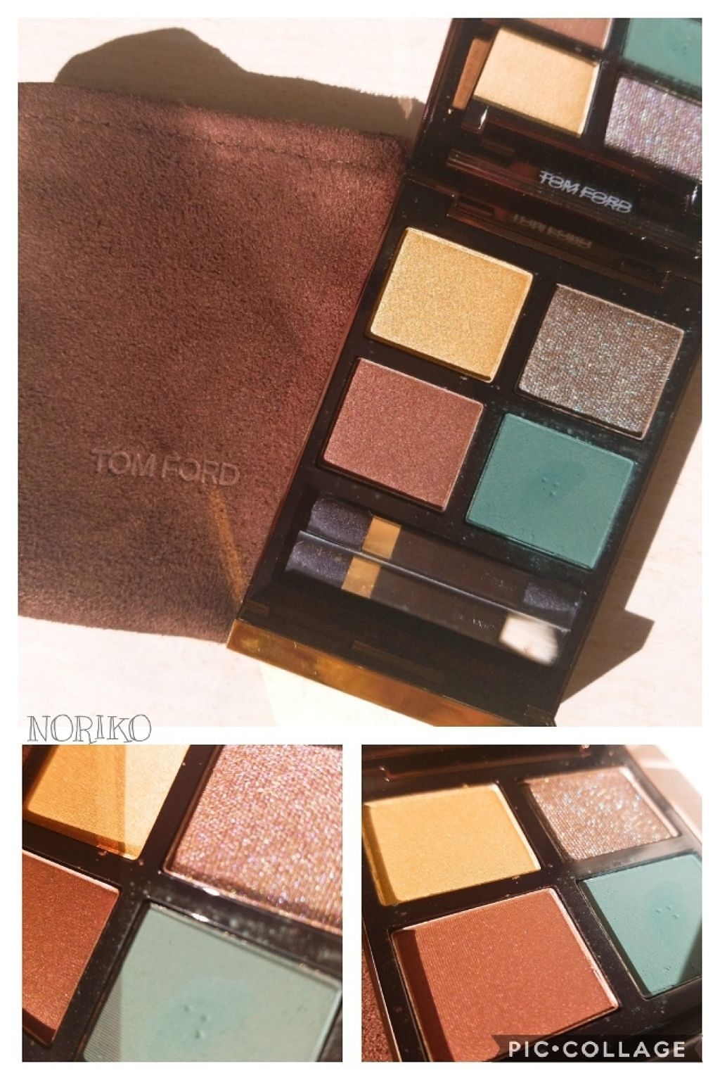 アイ カラー クォード/TOM FORD BEAUTY/アイシャドウパレットを使ったクチコミ（2枚目）