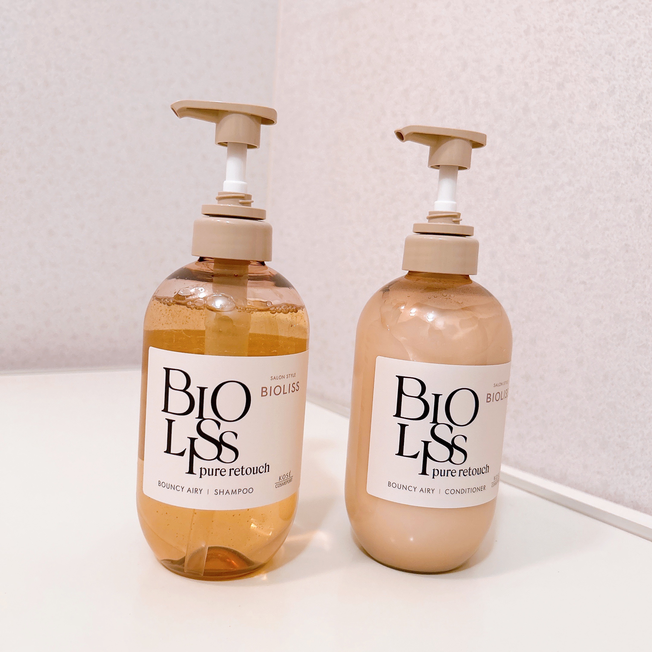 SS ビオリス ピュアレタッチ ぺたふぅわ シャンプー/ヘアコンディショナー ヘアコンディショナー本体 480ml/SSビオリス/市販シャンプーを使ったクチコミ（2枚目）