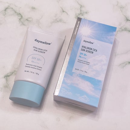 ヒアルロンシカサンスクリーン/daymellow’/日焼け止めクリームを使ったクチコミ(3枚目)