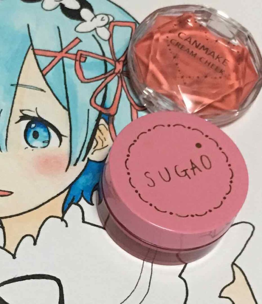 スフレ感チーク＆リップ/SUGAO®/ジェル・クリームチークを使ったクチコミ（1枚目）