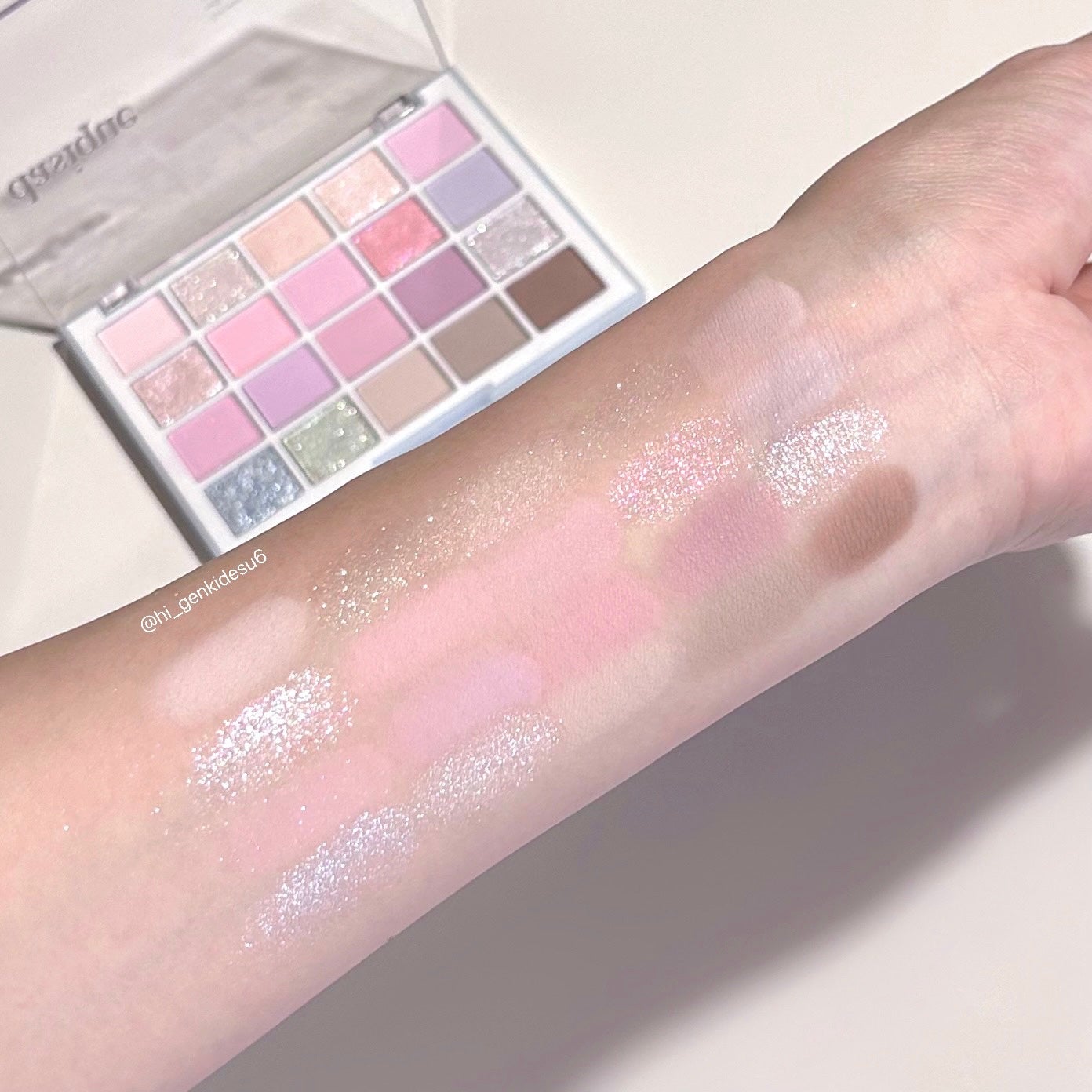 インク ポケット シャドウ パレット(AD)/PERIPERA/アイシャドウパレットを使ったクチコミ(6枚目)