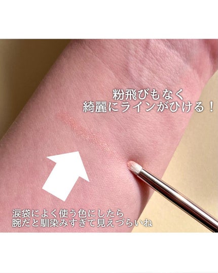 202 オールオーバーアイシャドウ ブラシM/THE TOOL LAB/メイクブラシを使ったクチコミ(8枚目)