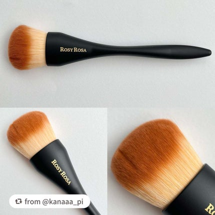 マルチユースブラシ〈フェイス〉/ロージーローザ/メイクブラシを使ったクチコミ(3枚目)