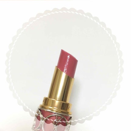 ルージュ ヴォリュプテ シャイン/YVES SAINT LAURENT BEAUTE/口紅を使ったクチコミ(2枚目)