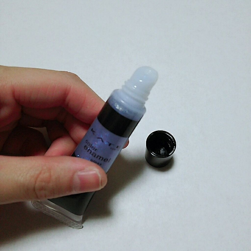 カラーエナメルグロス/KATE/リップグロスを使ったクチコミ(2枚目)